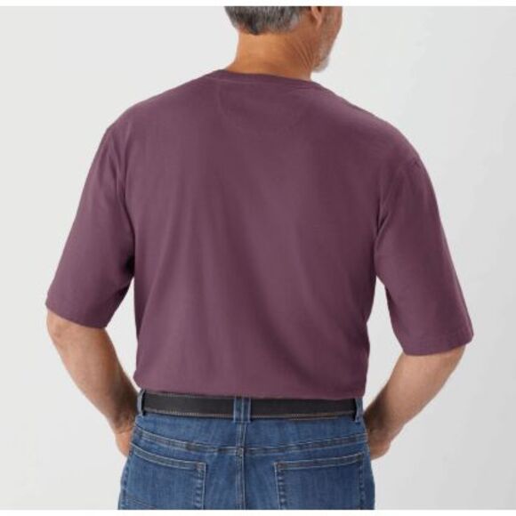 Duluth Trading Co NWT size XXL Longtail SS Pocket Crew shirt relaxed fit - Picture 3 of 4